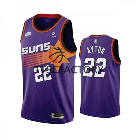 Maillot Basket Phoenix Suns DeAndre Ayton 22 Nike 2022-23 Classic Edition Violet Swingman - Homme